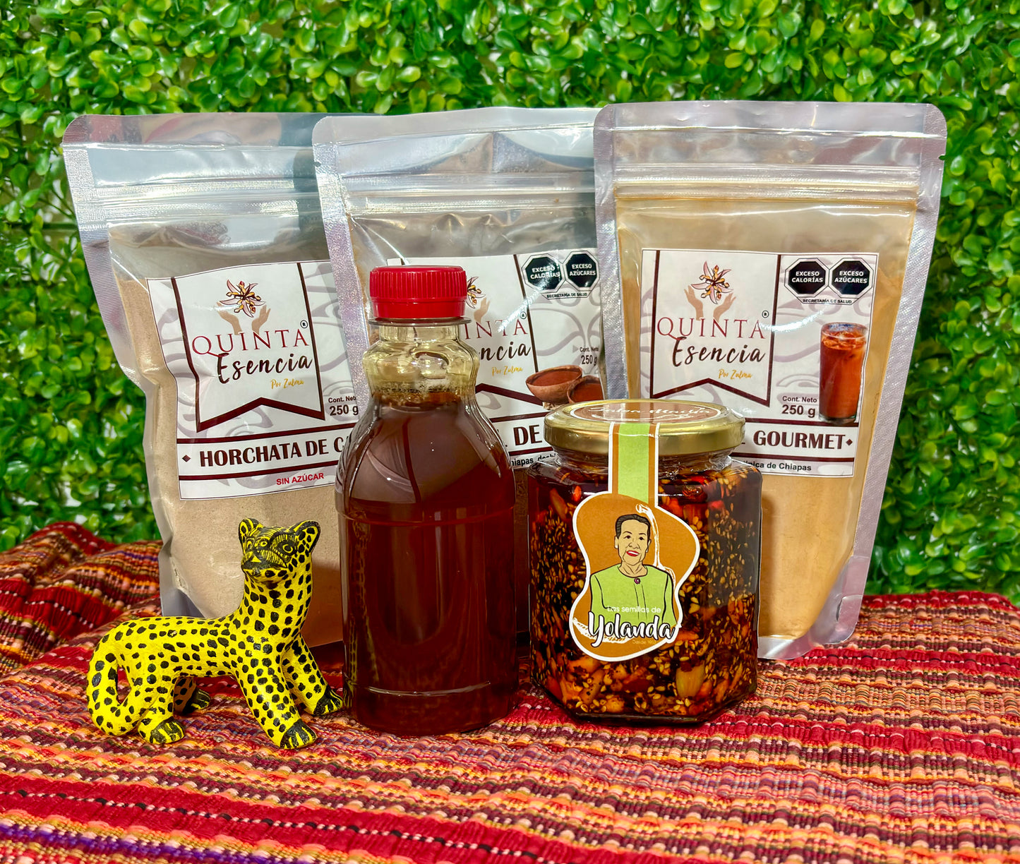 Sabores de hogar - Bebidas y salsa