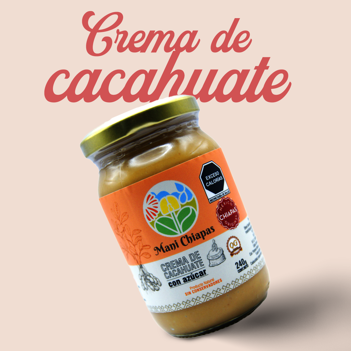 Crema de cacahuate