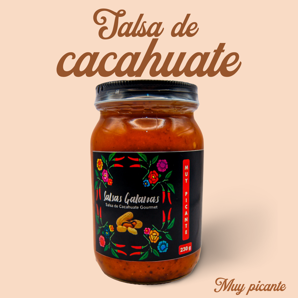 Salsa de cacahuate